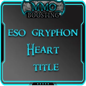 ESO Gryphon Heart title MMO boosting service
